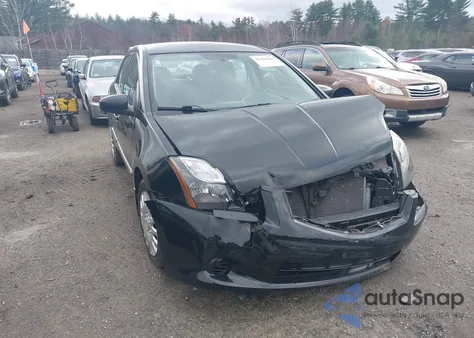 2012 Nissan Sentra 2.0 S from USA, damaged, VIN 3N1AB6AP1CL607371
